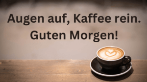 Lustig Guten Morgen Kaffee witzig