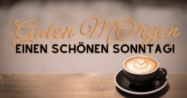 Sonntag Kaffee Guten Morgen